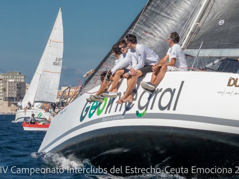 Imagen  Octava prueba del XVI campeonato en el Club Vendaval Ceuta - Interclubs del Estrecho