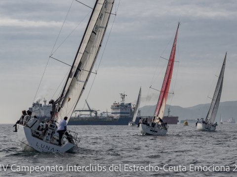 Imagen  Quinta prueba del XVI Campeonato Interclubs del Estrecho en el Club Marítimo Linense - Interclubs del Estrecho